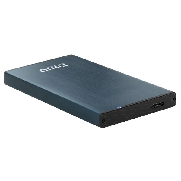 TooQ Caixa Externa 2.5" SATA USB 3.0/3.1 Azul Pacifico - TQE-2527PB