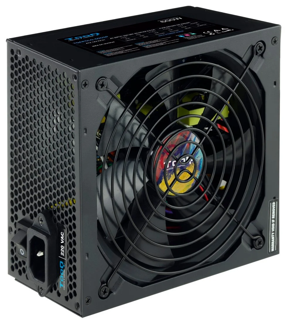 Fonte de Alimentação ATX TOOQ 600W PFC Activo