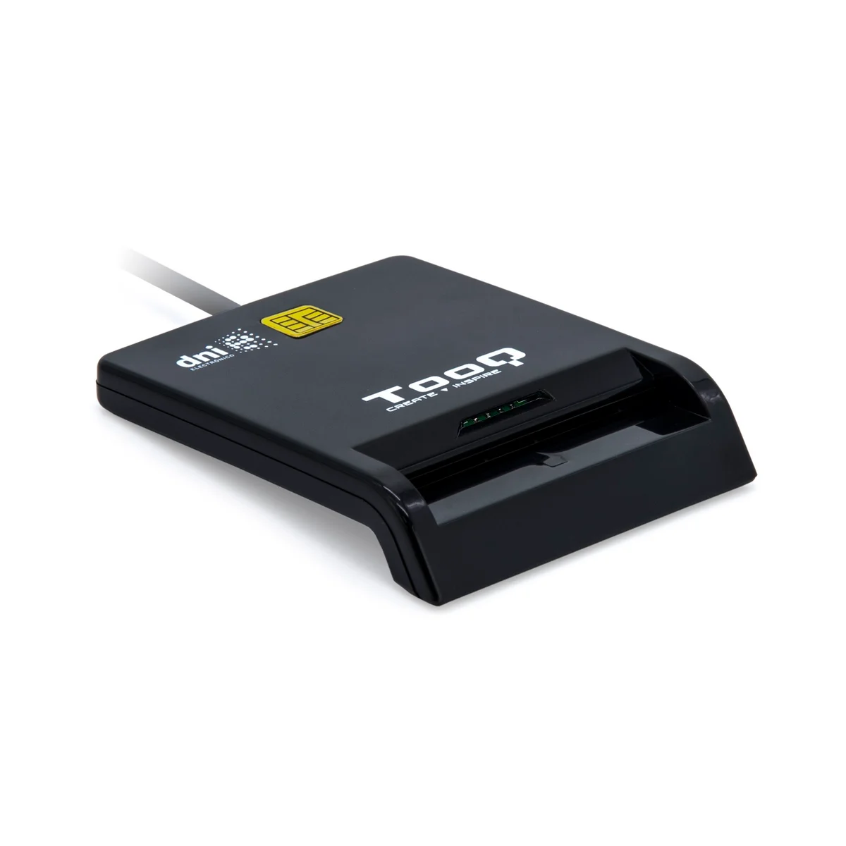Tooq Lector de Tarjetas Inteligentes DNIe SIM USB-C – Color Preto