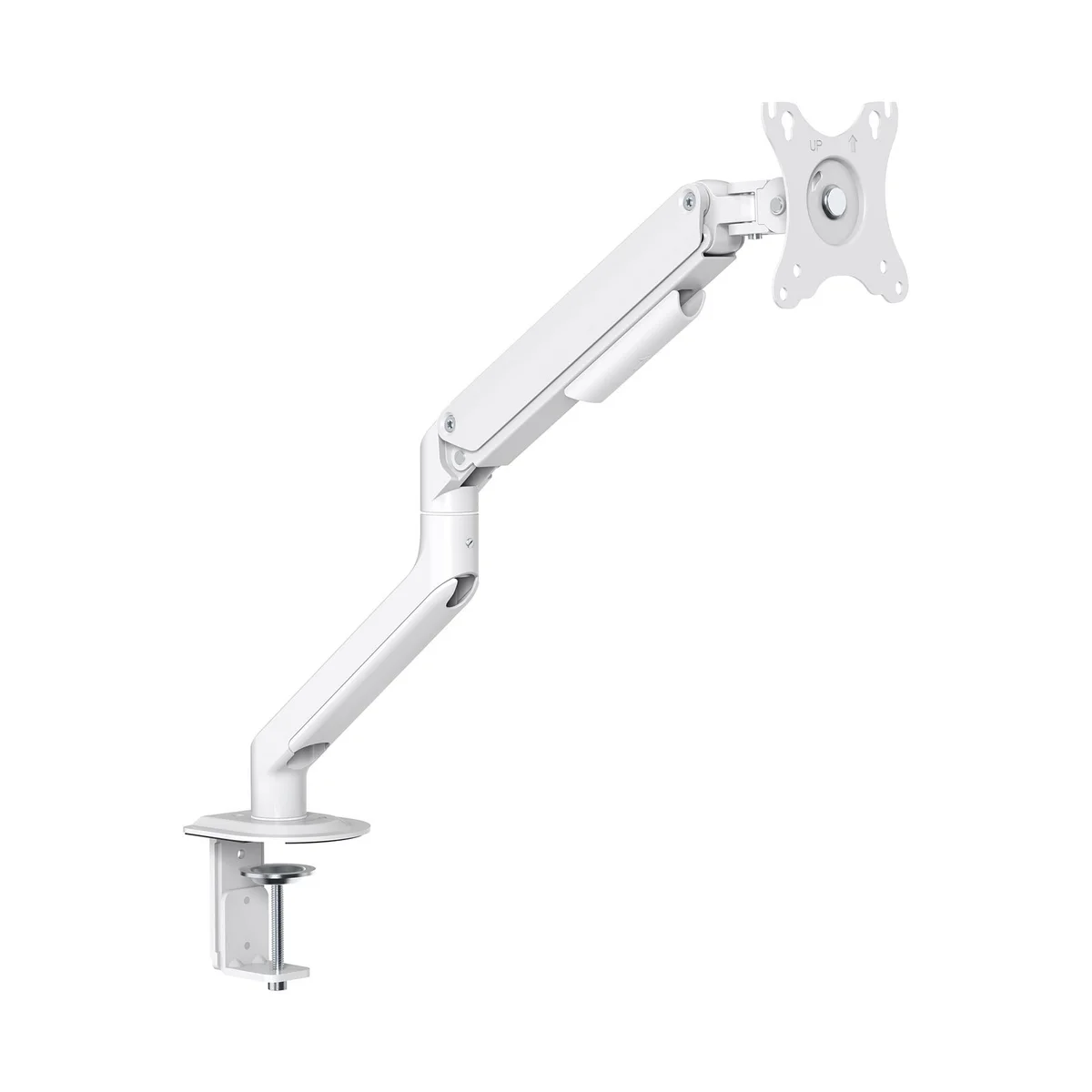 Suporte de Mesa Tooq Tilt e Giratório c/mola 17″ a 32″ Max. 9Kg Branco