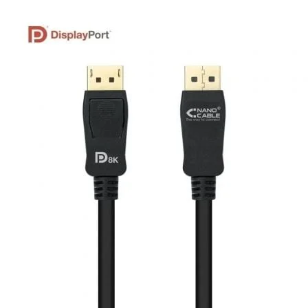Cabo DisplayPort 1.4 NANO CABLE / 1.5m / Preto / 10.15.2501-L150