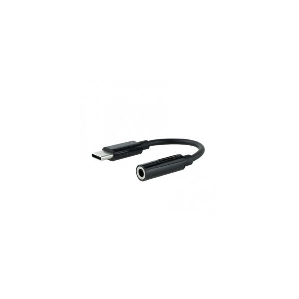 NANOCABLE Cabo Adaptador Audio USB-C/M para Jack 3.5mm Preto - ADAPTNAN10.24.1205