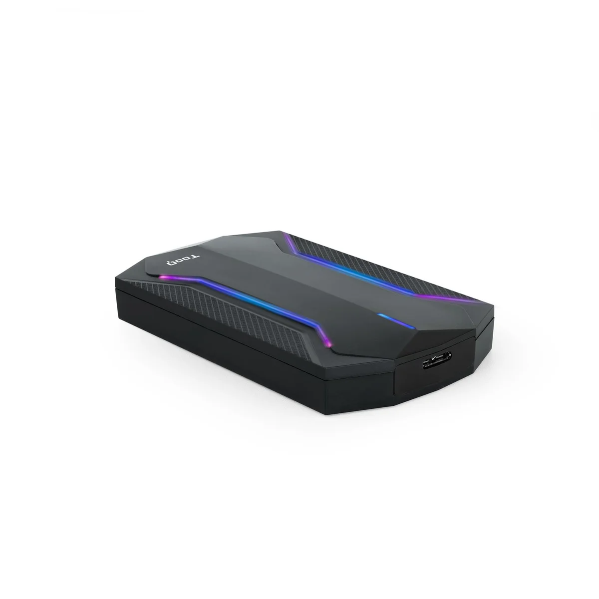 Caixa Externa Gaming Tooq HDD/SSD 2.5″ SATA (95mm) RGB