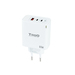 TOOQ Carregador Gan 2xusb-c/pd 65w + Usb-a/qc 65w