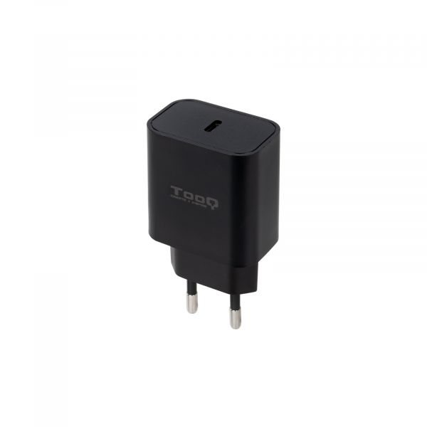 TOOQ Carregador de parede USB-C PD20W Preto - TQWC-PDUSBC20B