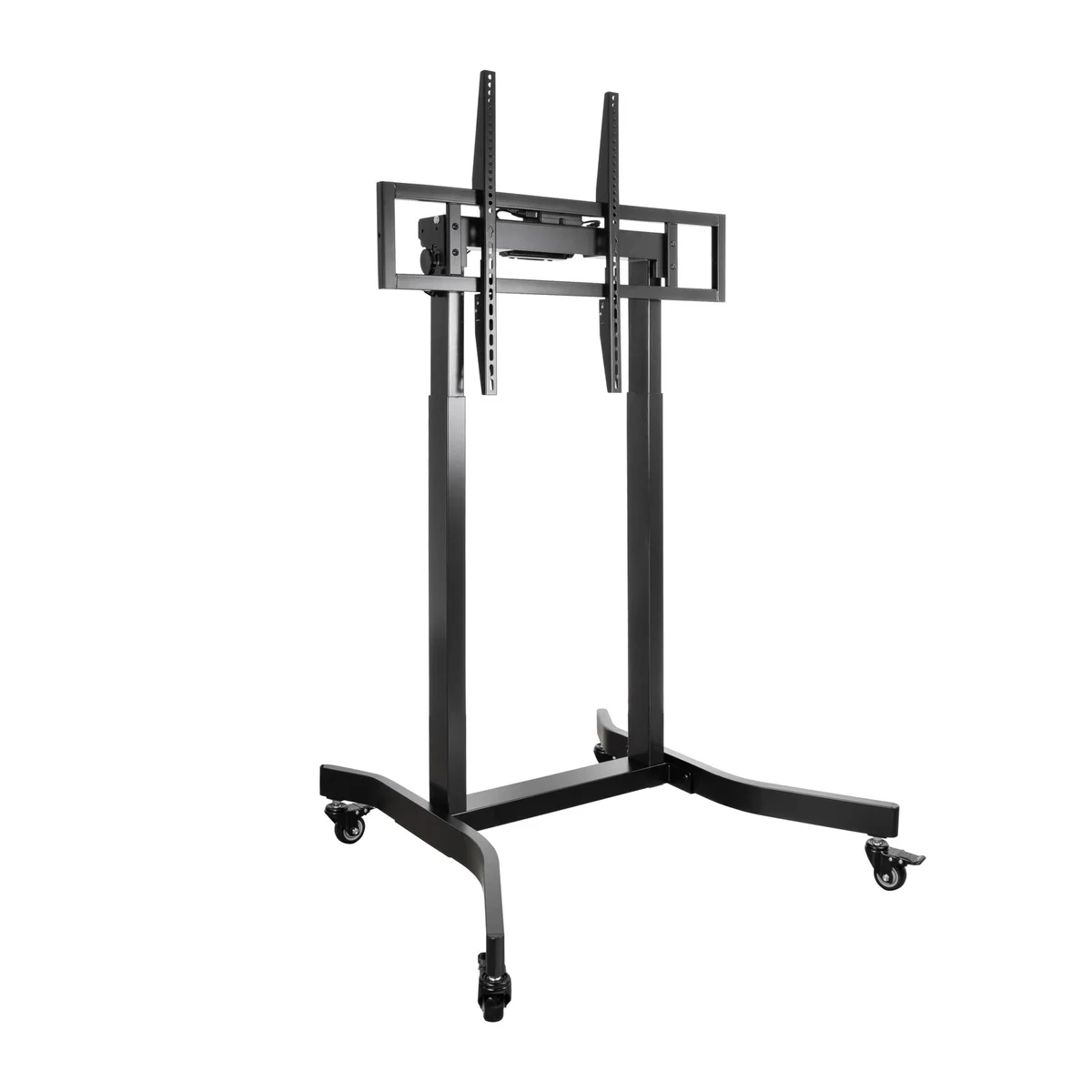Suporte Móvel Tooq LUX c/Ajuste Elétrico em Altura 55" a 100" Máx. 120Kg Preto