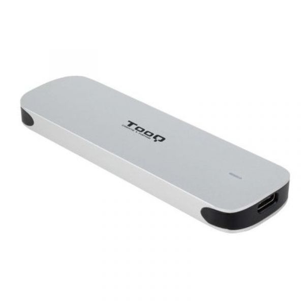 TooQ Caixa Externa para SSD M.2 NGFF Prateada
