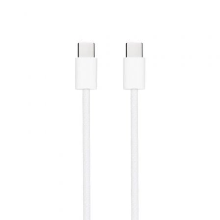 Cabo USB 2.0 Tipo-C Nanocable / Branco / 10.01.6002-CO / Até 60W / 2m