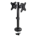 Tooq Suporte de Mesa Duplo Tilt e Altura Ajustável 17" a 32" Max. 8kg p/Braço Black