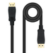 Nanocable Cabo DisplayPort 1.4 DP M/M 2 M Black