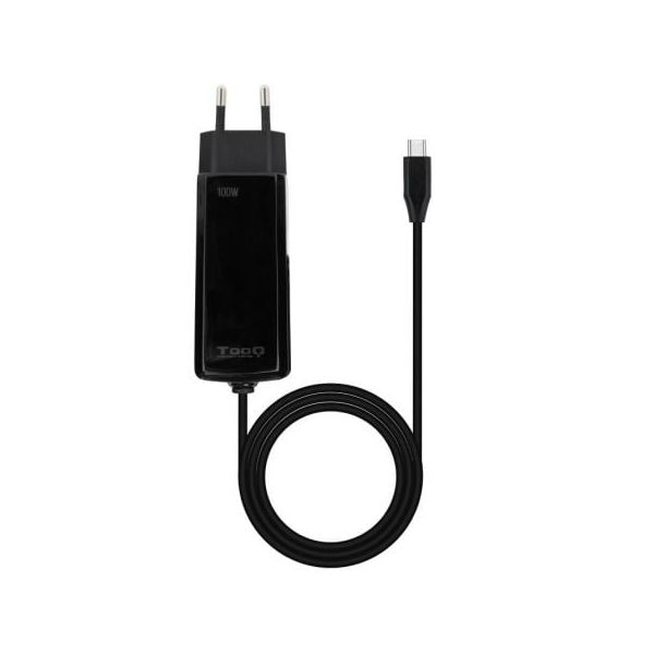Tooq Carregador de GaN USB-C PD 100W Black