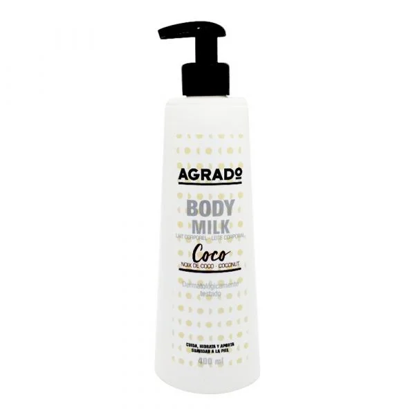 Agrado Leite Corporal Coco (400 ml)