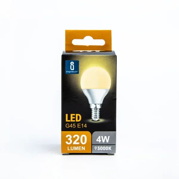 Lâmpada LED A5 G45 4W E14 3000K - MI023191
