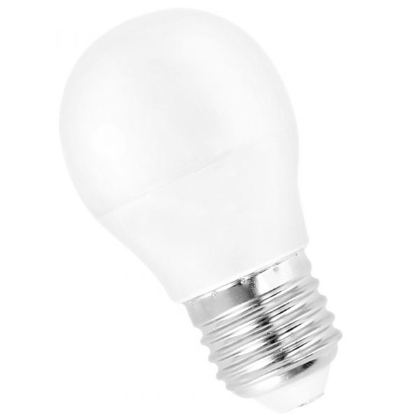 Lampada led Opalina 220V E27 G45 6W Branco Q. 3000K 510Lm - 35463