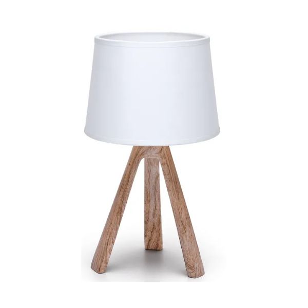 Candeeiro de Mesa com Abajur E14 Resina - MI098483