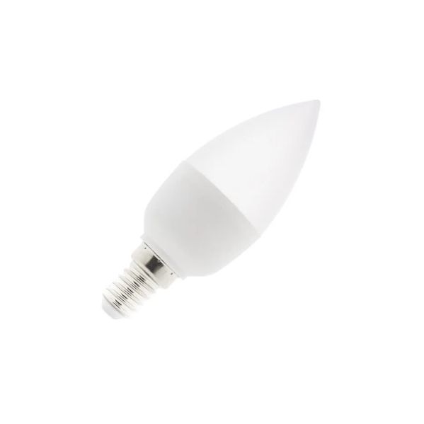 Lâmpada LED E14 C37 6W 6000K - MI547070