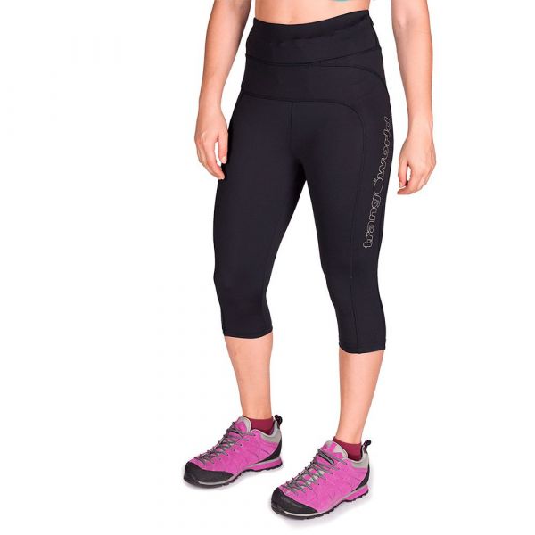 Trangoworld Miera 3/4 Tights Preto S Mulher