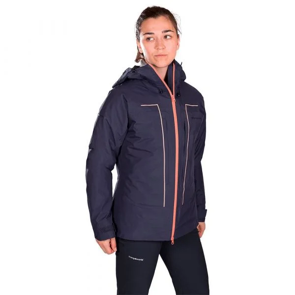 Trangoworld Wanaka Complet Detachable Jacket Azul XS Mulher