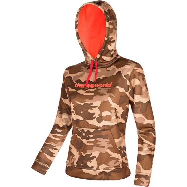 Trangoworld Poppi P Hoodie Castanho S Mulher