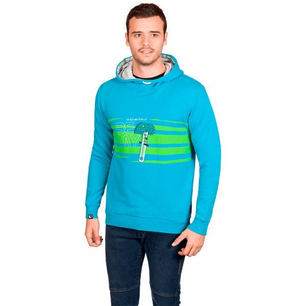Trangoworld Cam Hoodie Azul 2XL Homem
