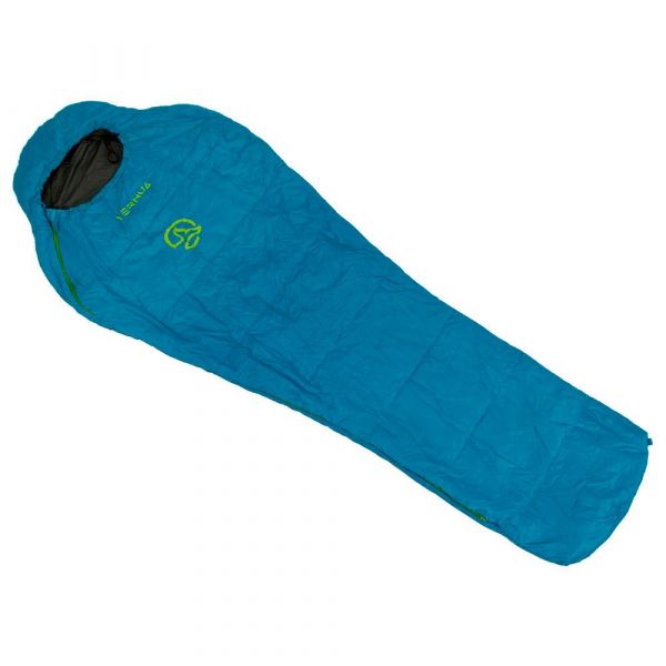 Ternua Saco de Dormir Bandon 60 Deep Sea Blue 215 X 81 X 50 cm