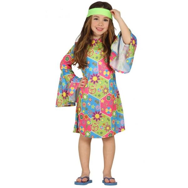 Guirca Disfarce Hippie Chica M - 85608 157
