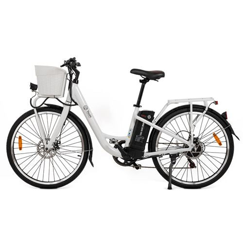 Bicicleta Elétrica Youin Paris - Branco