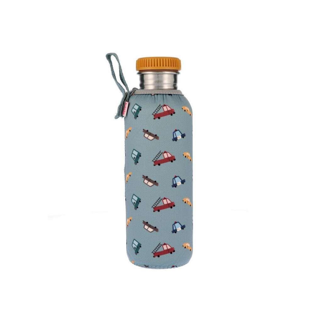Garrafa de Inox com Forro Neoprene Tutete Vintage Cars 750ml