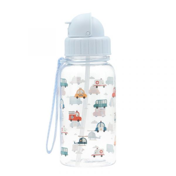 Tutete Garrafa de Plástico City Cars 500ml