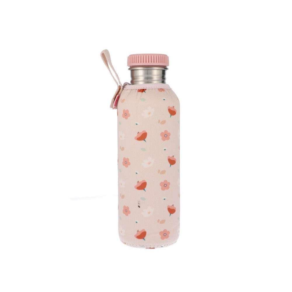 Tutete Garrafa Inox Forro Neoprene 750ml Little Garden
