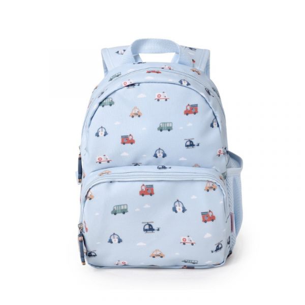 Tutete Mochila Infantil City Cars 28x25x9 cm Azul