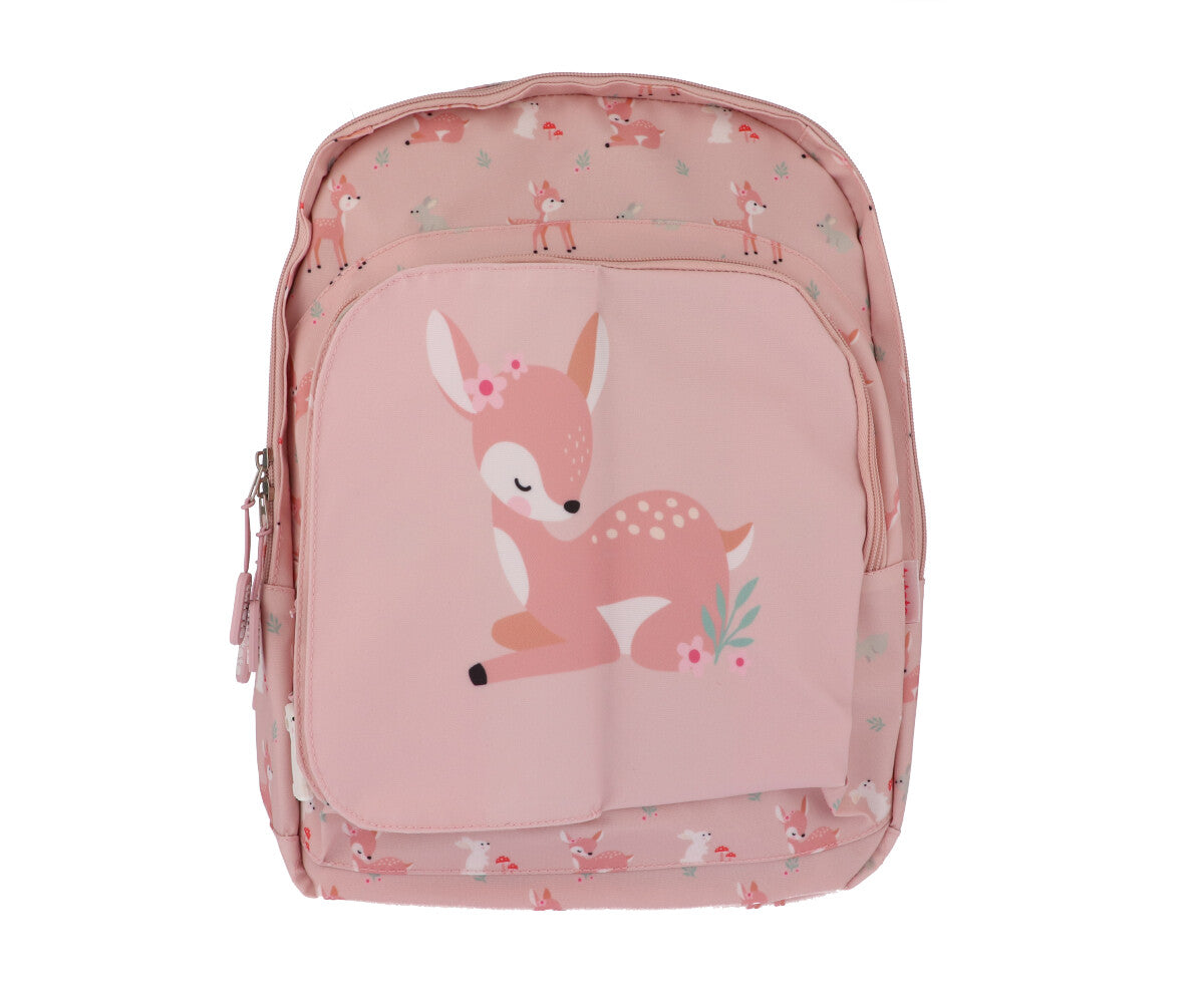 Tutete Mochila Escolar Grande Sweet Deer – RPET com Design Interativo