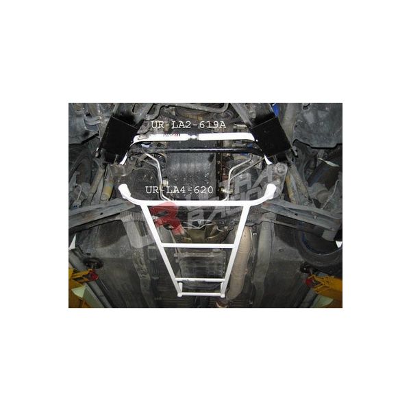 Untrar Nissan Skyline R34 Gtt Ultraracing 4-POINT Front Lower Brace - URLA4-620