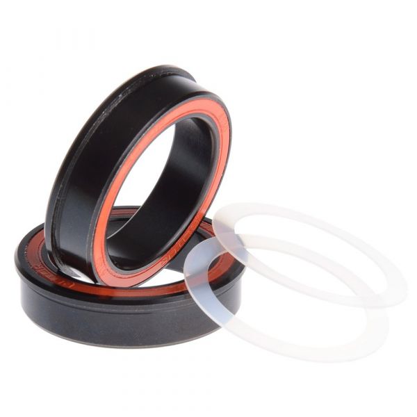 Rotor Caixa de Pedalier Press Fit 4130 Steel Black / Blue 89.5/92 mm