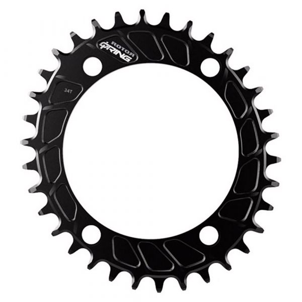 Rotor Prato Round Ring Axs Bcd 110x4 35t Inner Black Inner Black 35t