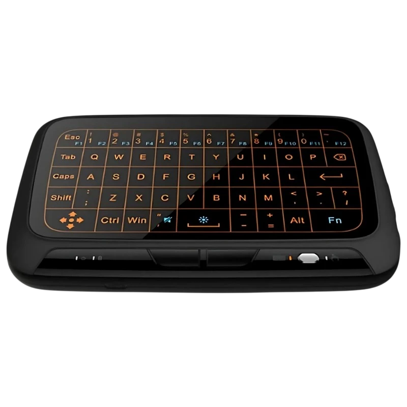 Mini teclado sem fio H18 Plus Toque Retroiluminação