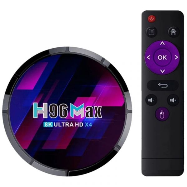 H96 Max X4 S905X4 4 GB/64GB Android 11 - Android TV
