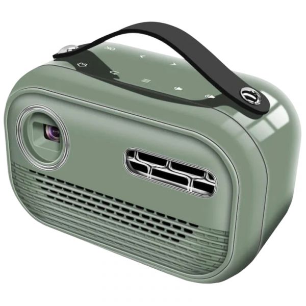 PowerPlanet Projetor P16 Smart DLP Android 9.0 2GB/16GB Verde