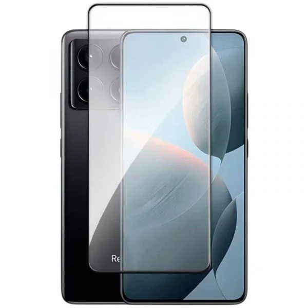 Crococase Película Vidro Temperado para Xiaomi Poco X6 Pro 5G Black