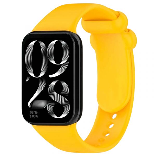 Crococase Pulseira para Xiaomi Mi Smart Band 9 Pro / Band 8 Pro / Redmi Watch 4 / Redmi Watch 5 Yellow