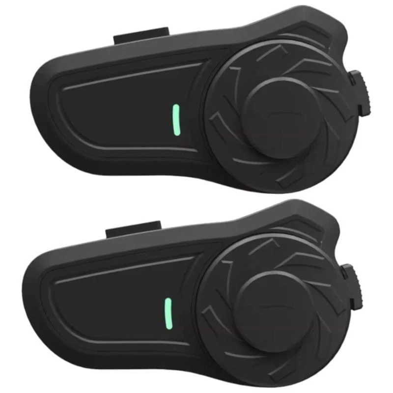 Hysnox X2 (Pacote de 2) Full Duplex – Intercomunicador para motocicleta 2 interlocutores