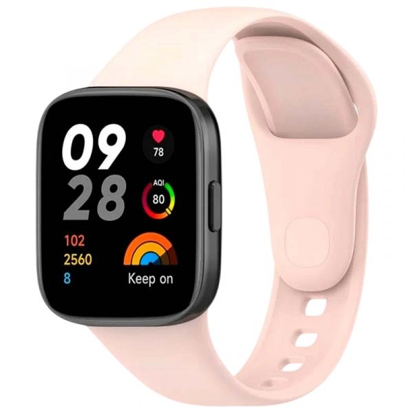Crococase Bracelete para Xiaomi Redmi Watch 3 Pink
