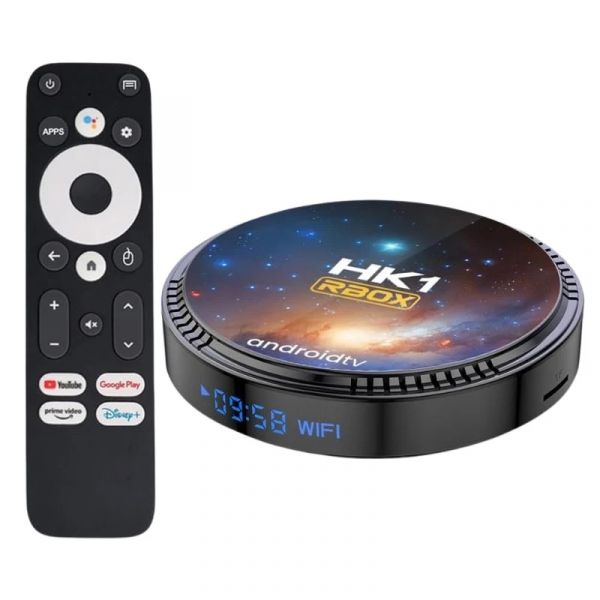 HK1 Rbox W2T 4GB 4K Android TV Preto