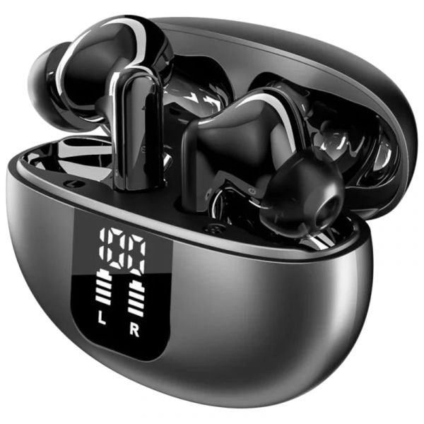 HBQ YYK-Q10-1 ANC Bluetooth 5.4 Preto