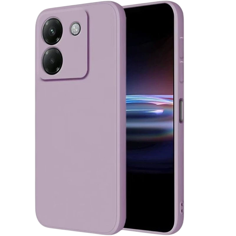 Capa Xiaomi Poco M7 Pro 5G Square Liquid Premium Lavanda