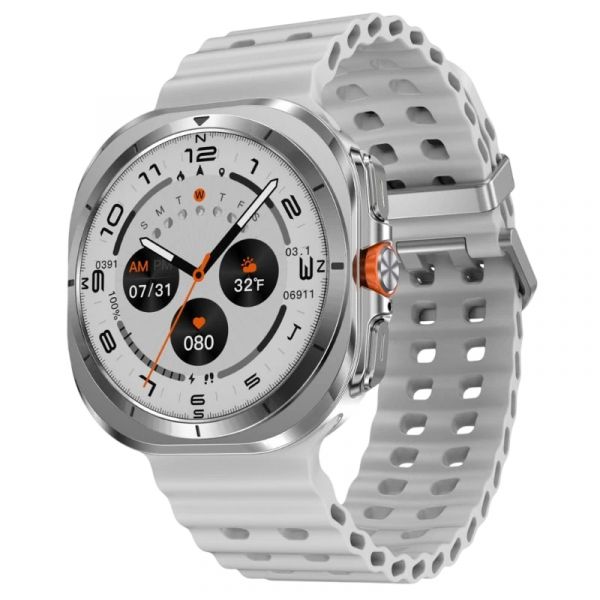 DTNO.1 Watch Ultra Silver