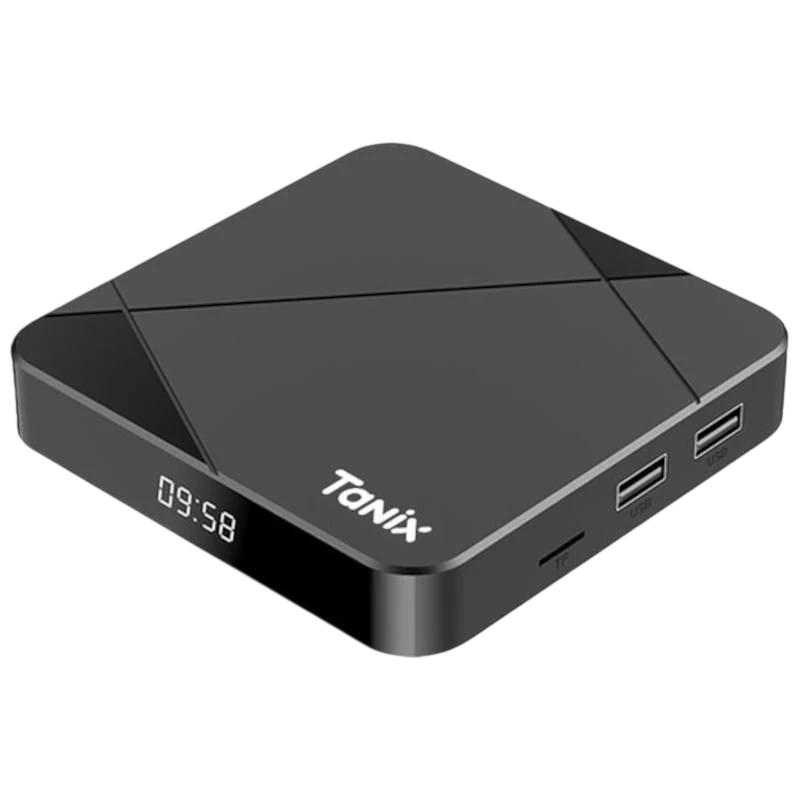 Tanix TX5 S905Y5 2GB/16GB WiFi 6 Bluetooth 5.0 Controlo por voz Android 14