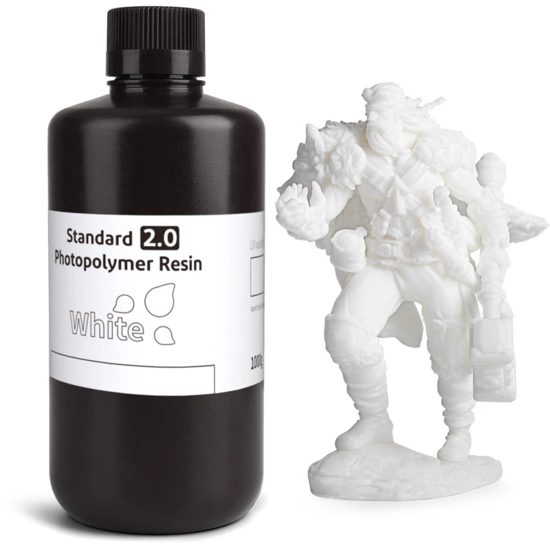 ELEGOO Resina Standard V2.0 1Kg Branco