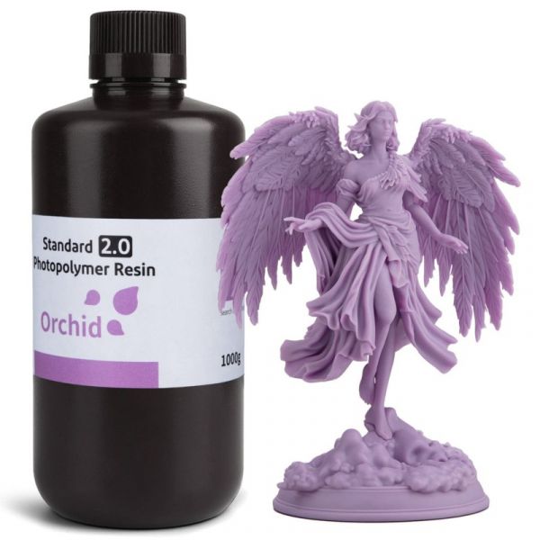 Elegoo Resina Standard v2.0 Orchid para Impressoras 3D LCD