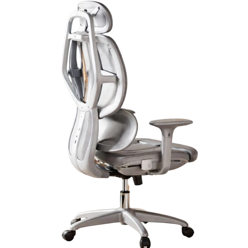 Powerbasic Pinhel - Cadeira de Escritório Ergonómica Cinzenta
